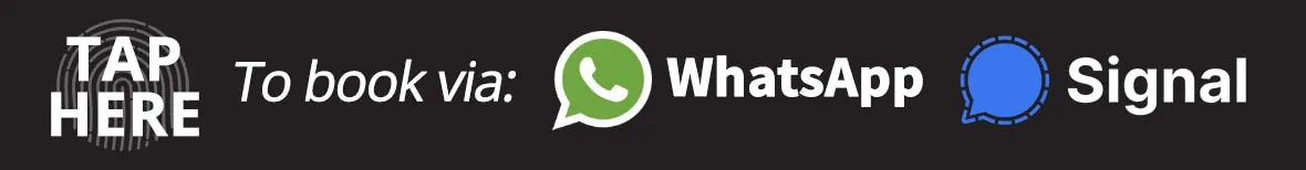 Book via WhatsApp or Signal for Nicholson Cleaning